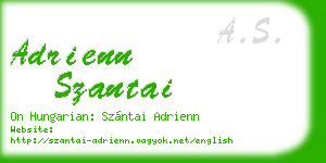 adrienn szantai business card